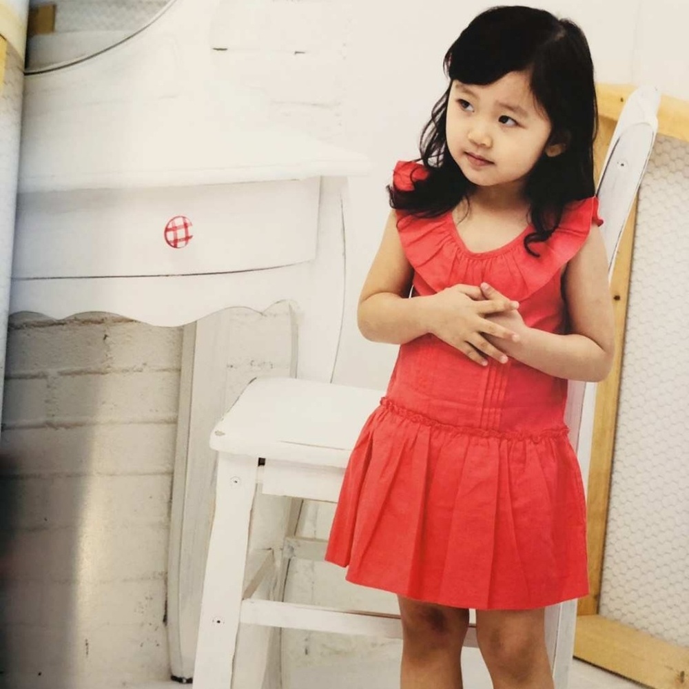 Girls cotton summer dress